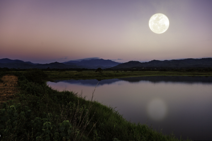 Volle maan in Steenbok in-zicht